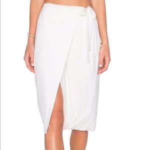 House of Harlow Wrap Skirt